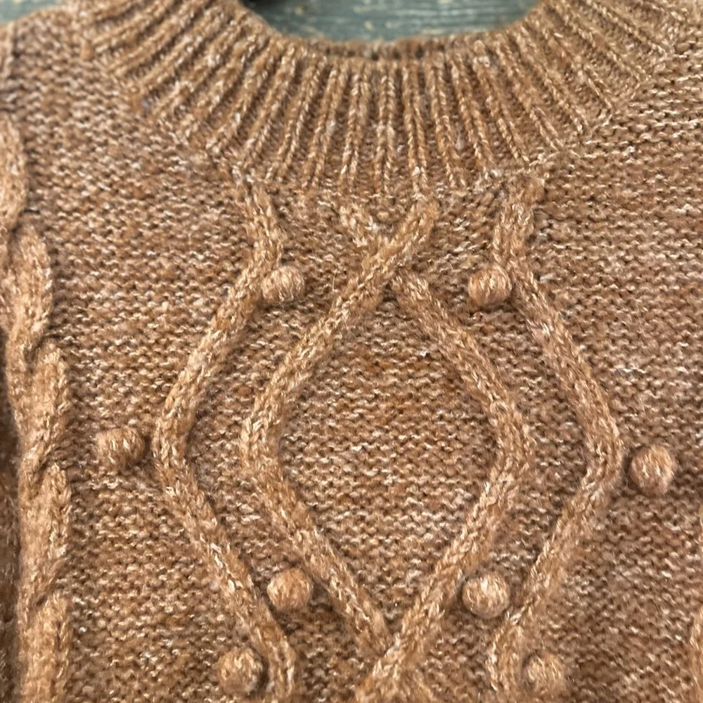 Heartloom Hazel Knit Sweater - Rust Brown - Small - Picture 3 of 7